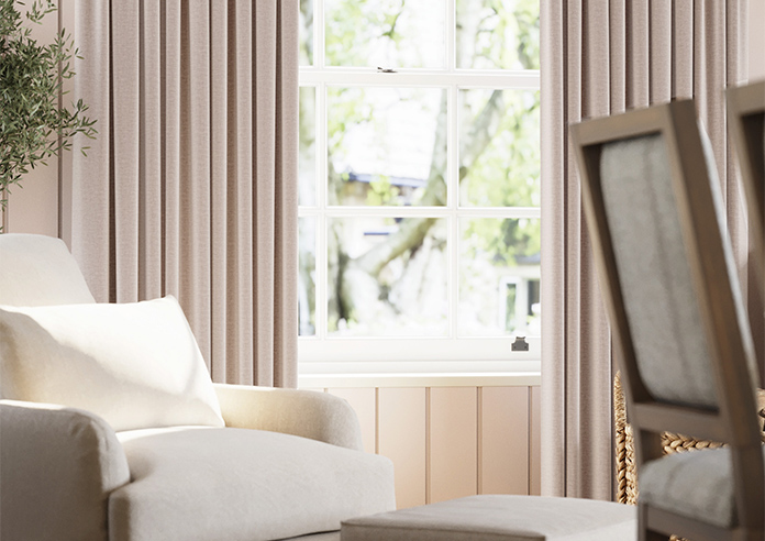 Oslo, Baby Pink - Made to Measure Curtains - Image 5